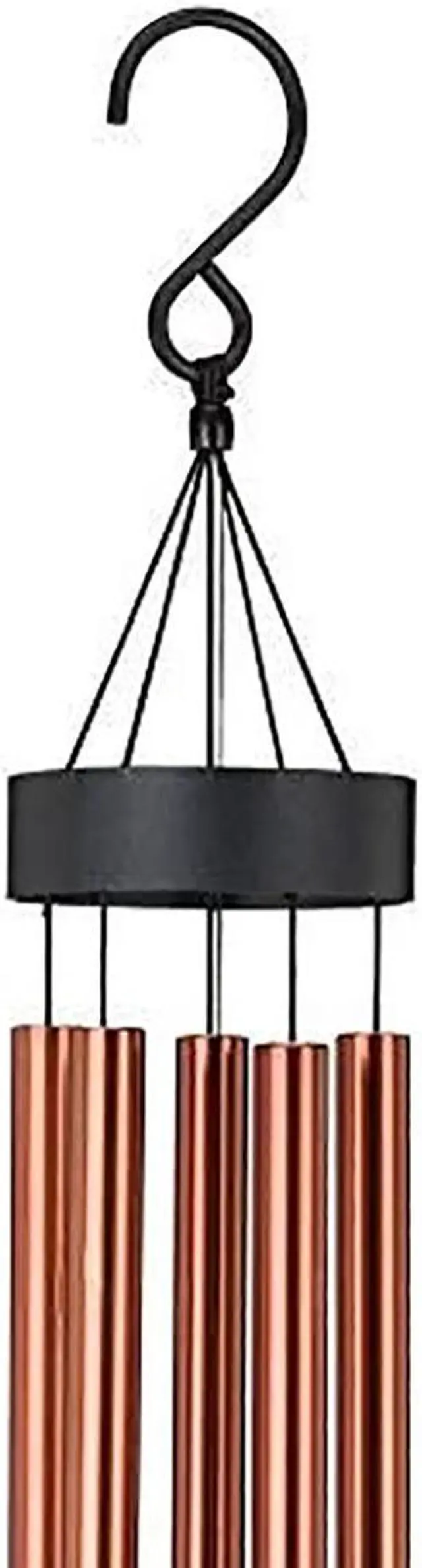 Alt view image 2 of 3 - Regal REGL11431 32 inch Healing Stone Wind Chime - Amethyst