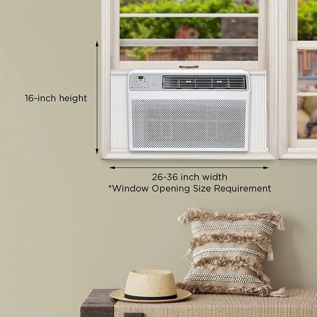 Alt view image 7 of 7 - TCL H8W24W 8,000 BTU Smart Window Air Conditioner -