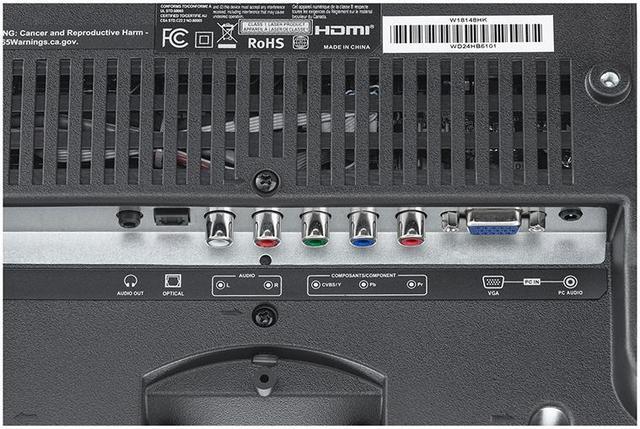 Alt view image 2 of 7 - Westinghouse 24" HD LED TV with Built-In DVD Player (WD24HX5201, 2022)
