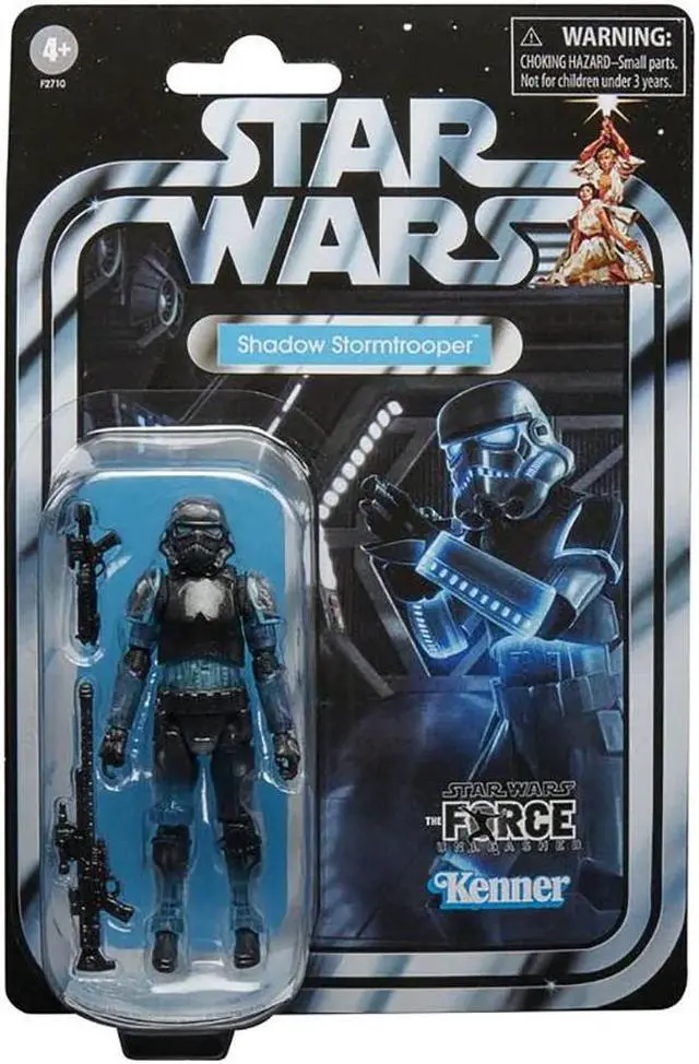 Alt view image 4 of 11 - Hasbro F27105L00 Star Wars Vintage Collection Gaming Greats Shadow Trooper Action Figure