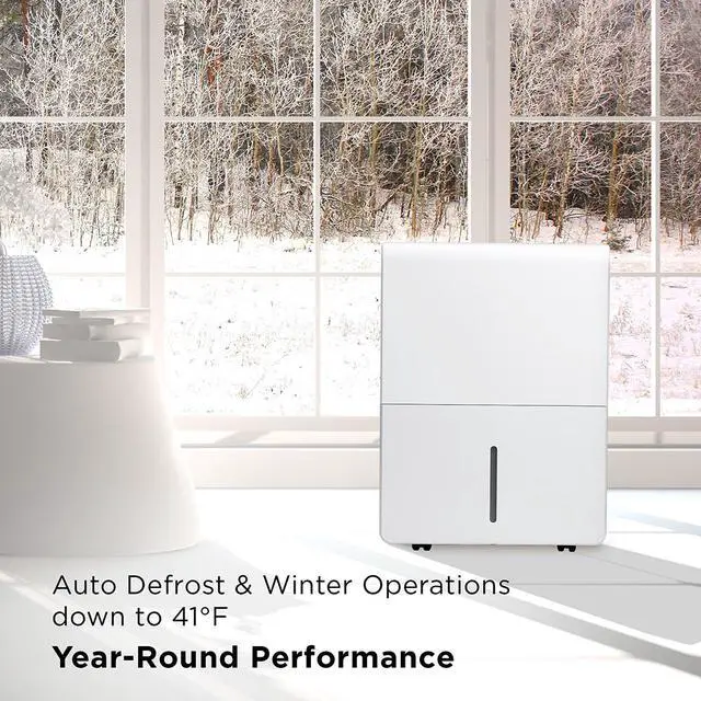 Alt view image 5 of 6 - TCL H50D27W 50 Pint Smart Dehumidifier with UV-C Perfect for areas up to 4,500 sq. ft.
