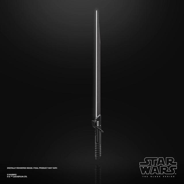 Alt view image 5 of 5 - Hasbro F12695L00 Star Wars The Black Series Mandalorian Darksaber Force FX Elite Lightsaber Collectible