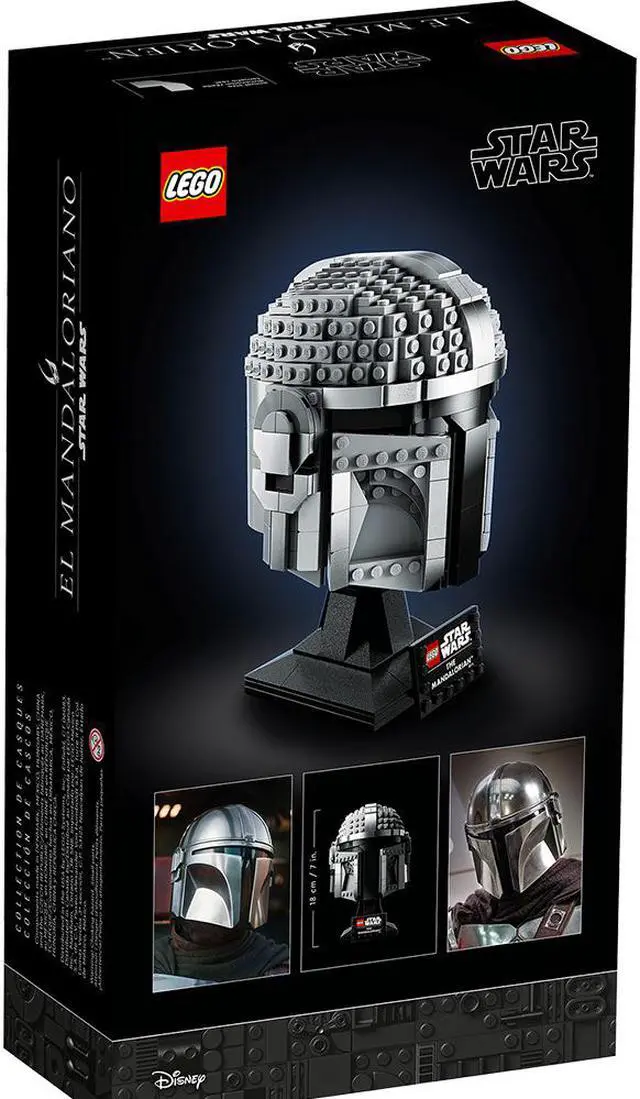 Alt view image 5 of 8 - LEGO 75328 Star Wars The Mandalorian Helmet