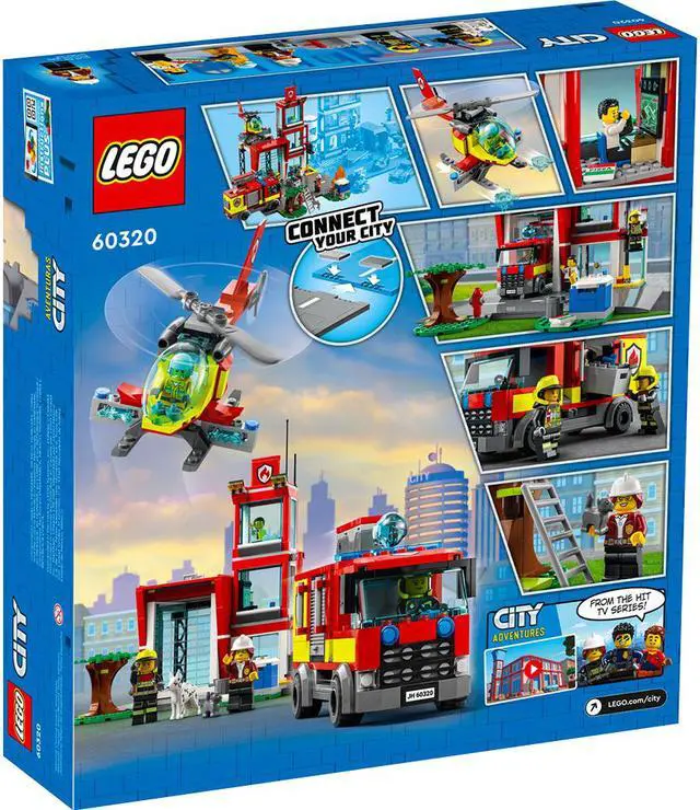 Alt view image 7 of 8 - LEGO 60320 City Fire Station