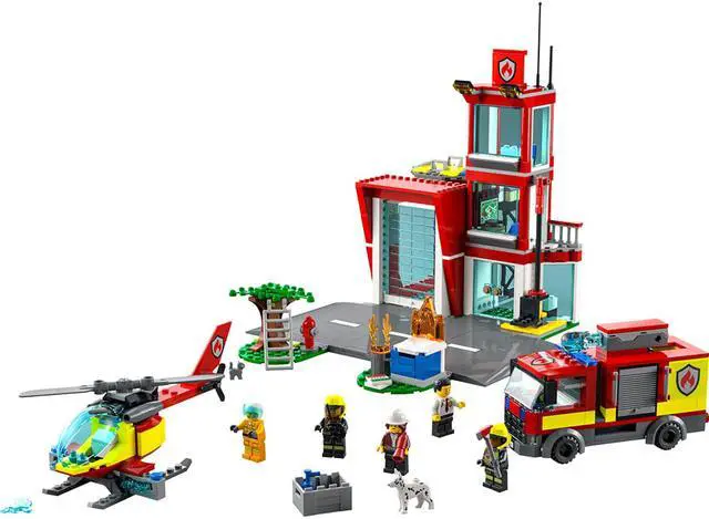 Alt view image 3 of 8 - LEGO 60320 City Fire Station