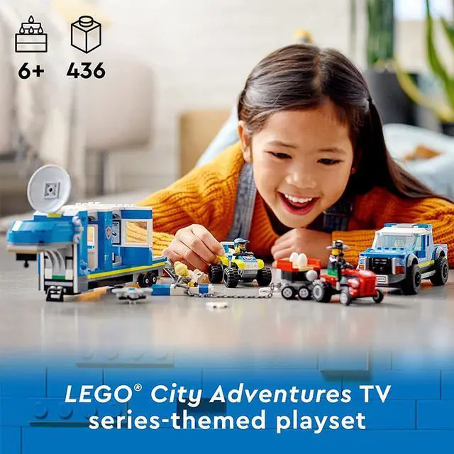 Alt view image 2 of 7 - LEGO 60315 City Police Mobile Command Truck