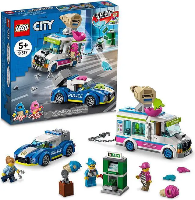 Main image of LEGO 60314 City Ice Cream Truck Police Chase