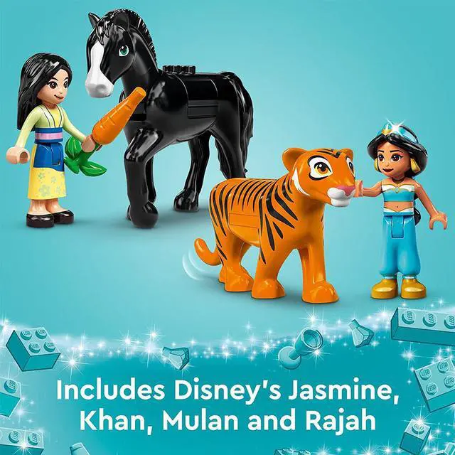 Alt view image 3 of 7 - LEGO 43208 Disney Jasmine and Mulans Adventure