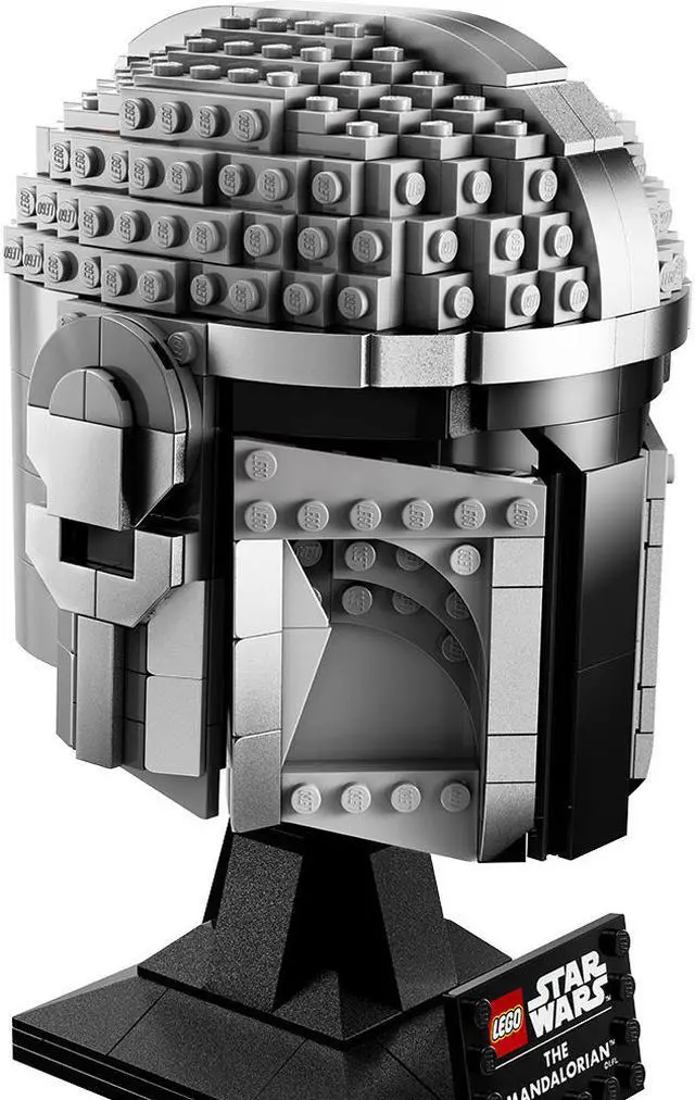 Alt view image 2 of 8 - LEGO 75328 Star Wars The Mandalorian Helmet