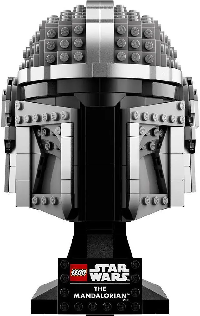 Alt view image 3 of 8 - LEGO 75328 Star Wars The Mandalorian Helmet