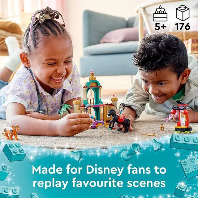 Alt view image 2 of 7 - LEGO 43208 Disney Jasmine and Mulans Adventure