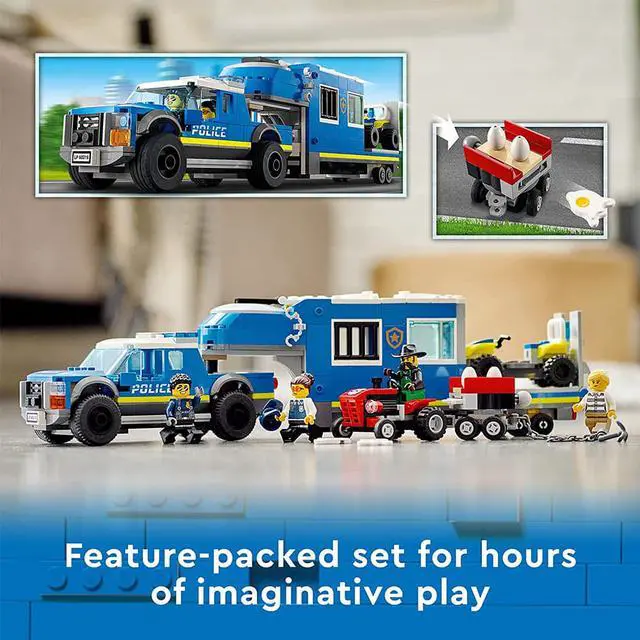 Alt view image 3 of 7 - LEGO 60315 City Police Mobile Command Truck