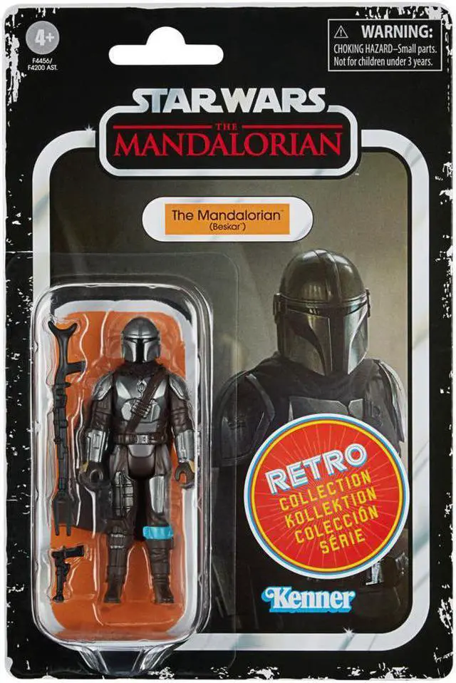 Main image of Hasbro F4456 Star Wars The Retro Collection 3.75 inch The Mandalorian Collectible Figure
