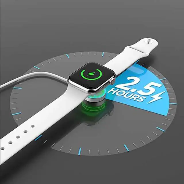 Alt view image 4 of 6 - Naztech 15599 White 3 Ft Magnetic Charging Cable For Apple Watch