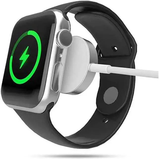 Alt view image 2 of 6 - Naztech 15599 White 3 Ft Magnetic Charging Cable For Apple Watch