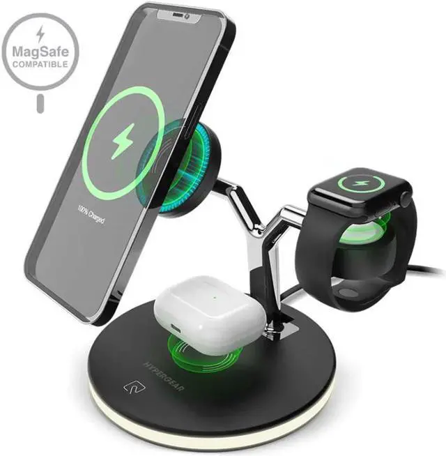 Main image of Hypergear 15515 MaxCharge 3-in-1 Wireless Charging Stand