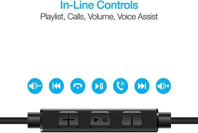 Alt view image 3 of 6 - Naztech 15262 Platinum High Fidelity USB-C Wired Earbuds - Black