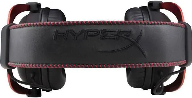 Alt view image 14 of 20 - HyperX Cloud II - Gaming Headset, 7.1 Surround Sound, Memory Foam Ear Pads, Durable Aluminum Frame, Detachable Microphone, Works with PC, PS5, PS4, Xbox Series X|S, Xbox One - Red