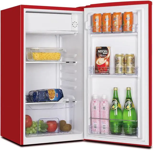 Alt view image 2 of 4 - Avanti RMRS31X5R 3.1 Cu. Ft. Red Compact Retro Style Refrigerator
