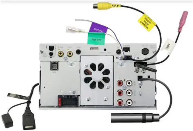 Alt view image 3 of 14 - Kenwood DMX7709 6.8 inch Digital Multimedia Receiver With Apple Carplay and Android Auto