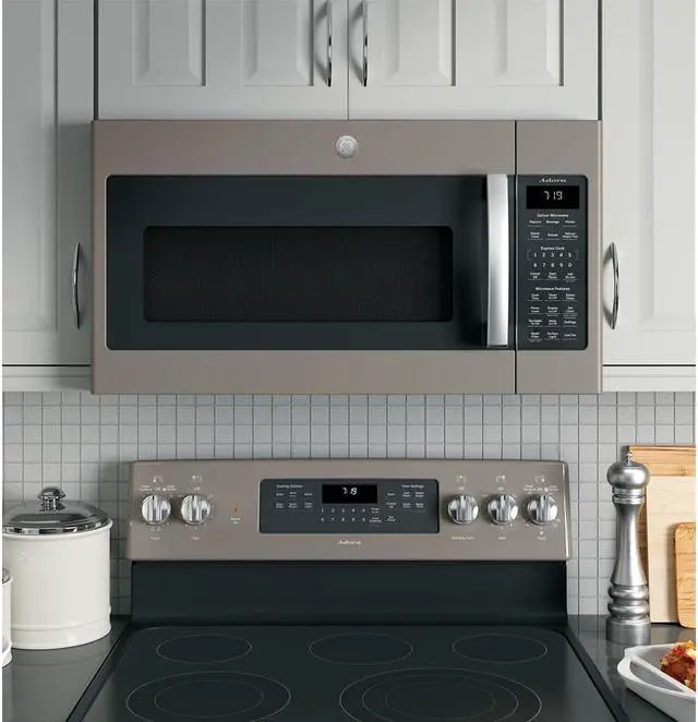 Alt view image 5 of 5 - 1.9 Cu. Ft. Slate Over-the-Range Microwave