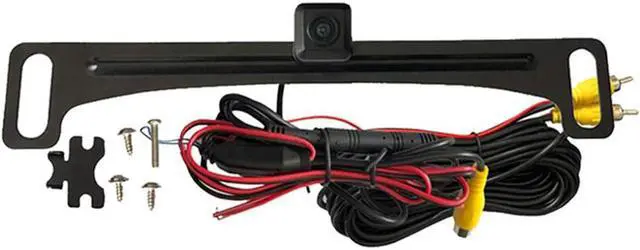 Main image of Audiovox ACAM4 HD Wide Angle License Plate Mounted Backup Camera
