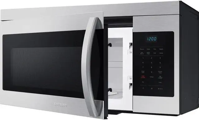 Alt view image 6 of 7 - 1.6 Cu. Ft. Stainless Over-the-Range Microwave