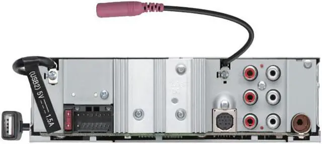 Alt view image 2 of 7 - Kenwood eXcelon KMMX705 Audio Receiver with Bluetooth And Alexa