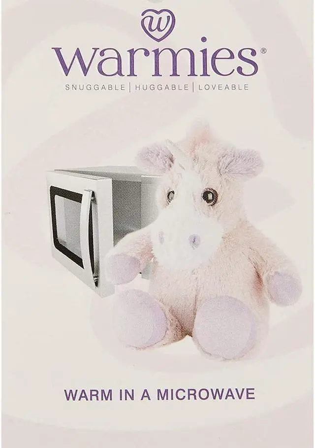 Alt view image 4 of 6 - Warmies CPUNI1 Microwavable French Lavender Scented Plush Unicorn