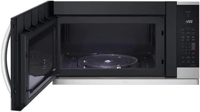 Alt view image 3 of 6 - 2.1 Cu. Ft. Stainless Steel Over-the-Range Smart Microwave