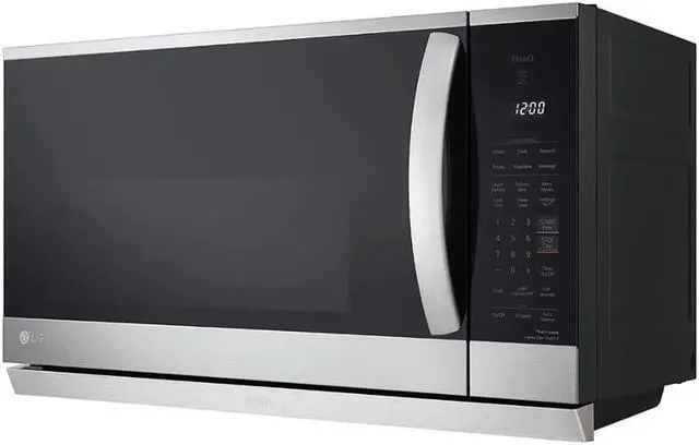 Alt view image 2 of 6 - 2.1 Cu. Ft. Stainless Steel Over-the-Range Smart Microwave