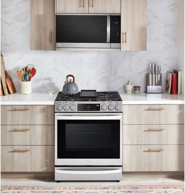 Alt view image 6 of 6 - 2.1 Cu. Ft. Stainless Steel Over-the-Range Smart Microwave
