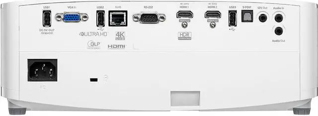 Alt view image 3 of 9 - Optoma UHD55 4K UHD Smart Home Entertainment Projector