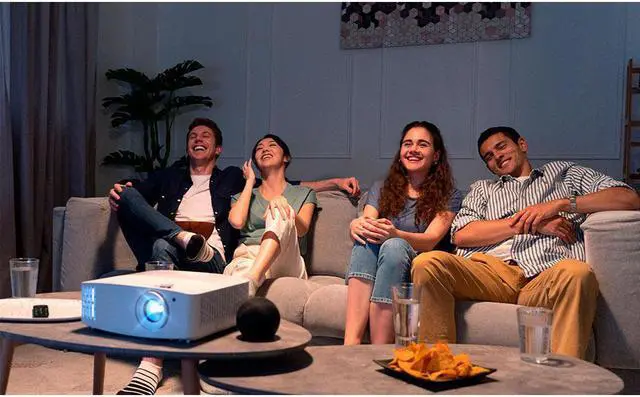 Alt view image 6 of 9 - Optoma UHD55 4K UHD Smart Home Entertainment Projector