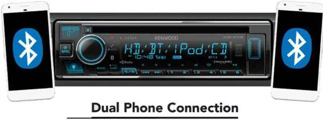 Alt view image 3 of 7 - Kenwood KDCX705 Audio Receiver with Bluetooth And Alexa