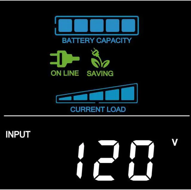 Alt view image 6 of 7 - CyberPower LX1325GU3 10-Outlet 1325VA Battery Back-Up System
