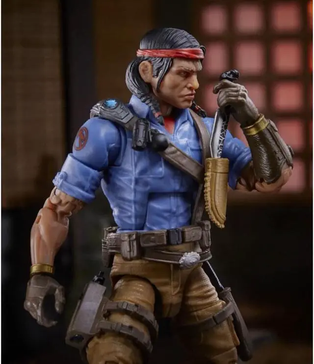 Alt view image 3 of 5 - Hasbro F4020 G.I. Joe Classified Series Spirit Iron-Knife Action Figure