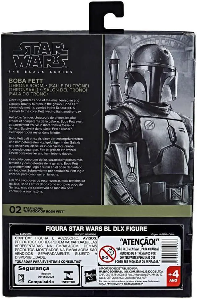 Alt view image 2 of 10 - Hasbro F4064 Star Wars The Black Series Boba Fett 6 inch Action Figure