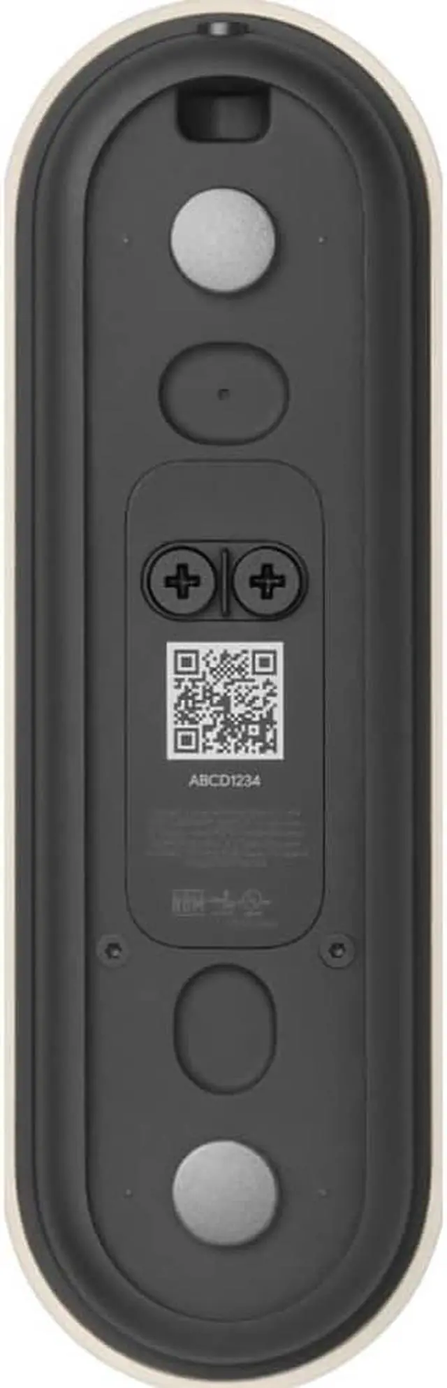 Alt view image 4 of 5 - Google Nest Nest Doorbell Wired Linen (2nd Generation)