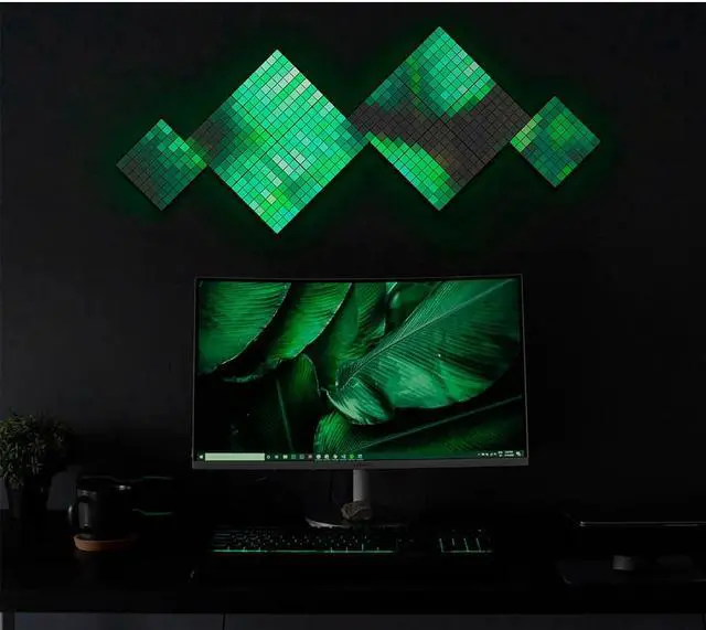 Alt view image 4 of 11 - Twinkly TWQ064STW07 Squares LED Panels 5+1 Combo Pack