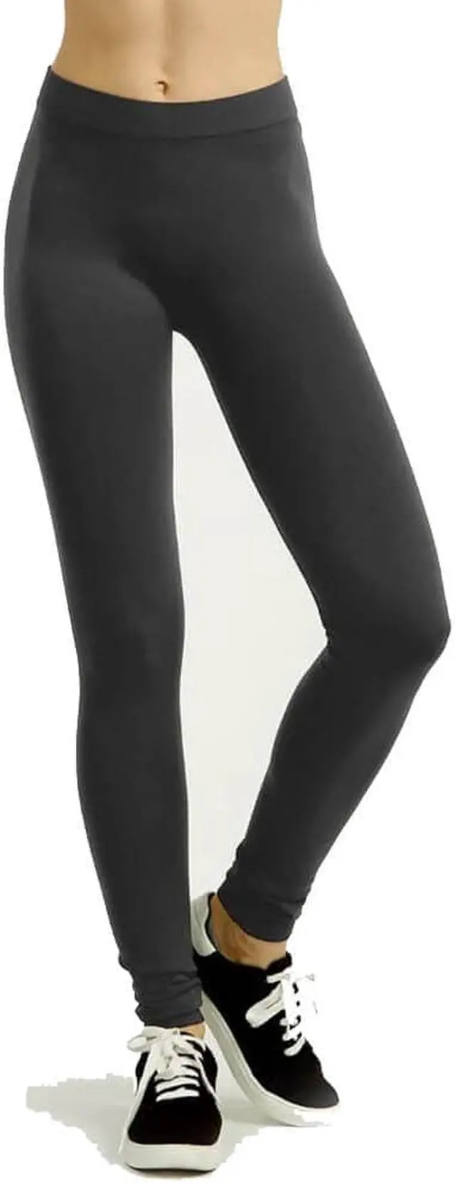 Main image of Uni Hosiery Co. Sofra Ladies Polyester Leggings - Charcoal