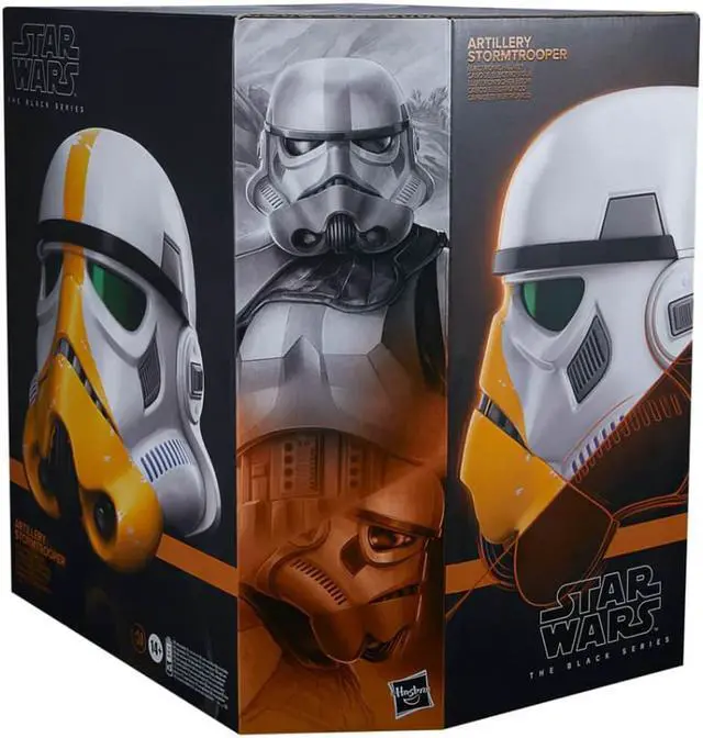 Alt view image 3 of 3 - Hasbro F5548 Star Wars The Black Series Artillery Stormtrooper Premium Electronic Helmet