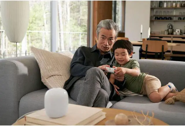 Alt view image 6 of 9 - Google Nest GA03904 Wifi Pro 6e AX5400 Mesh Router - 3 Pack - Multi-Color
