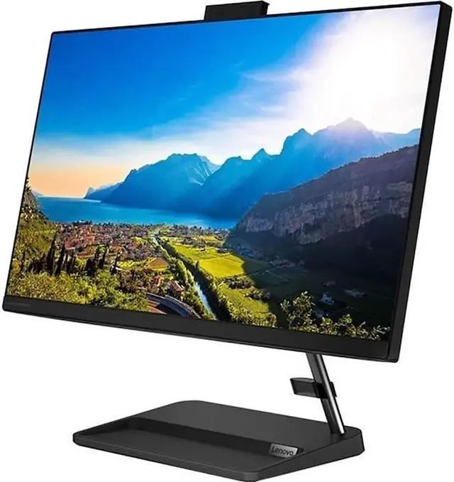 Alt view image 4 of 15 - Lenovo IdeaCentre 3 24ALC6 F0G100LDUS All-in-One Computer - AMD Ryzen 3 5300U Quad-core (4 Core) 2.60 GHz - 8 GB RAM DDR4 SDRAM - 256 GB M.2 PCI Express NVMe 3.0 SSD - 23.8" Full HD 1920 x 1080 - ...