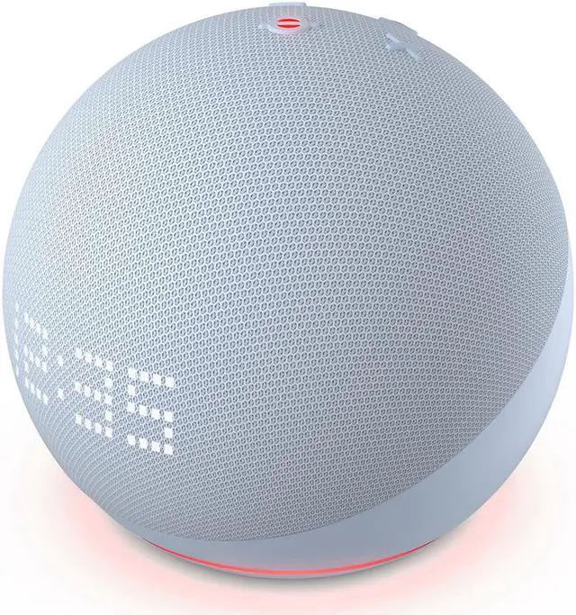 Alt view image 2 of 4 - Amazon Echo Dot with Clock 5th Gen Smart Speaker with Alexa