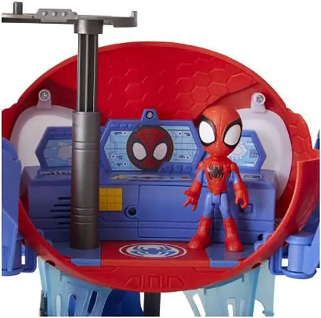Alt view image 4 of 7 - Hasbro F1461 Marvel Spidey And His Amazing Friends Web-Quarters Playset