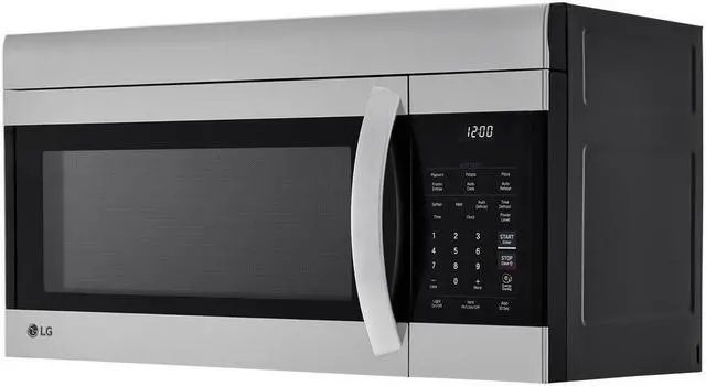 Alt view image 3 of 6 - LG 1.7 Cu. Ft. Stainless Steel Over-the-Range Microwave