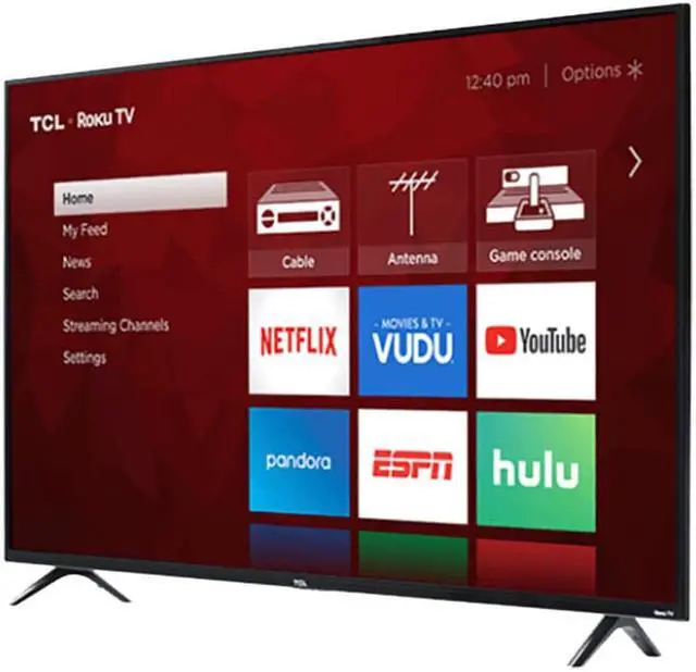 Alt view image 2 of 5 - 55" Class 4-Series 4K UHD HDR Roku Smart TV