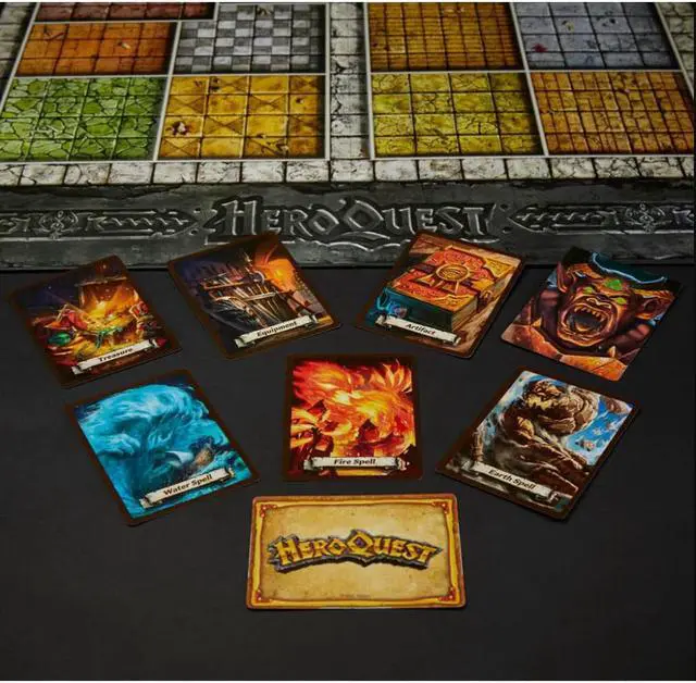 Alt view image 6 of 7 - Hasbro Avalon Hill HeroQuest Game System