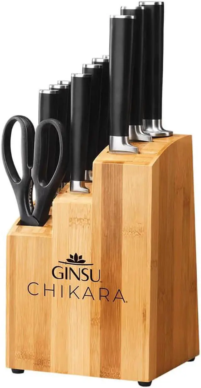 Main image of Ginsu Chikara 12-Piece Japanese Steel Knife Set